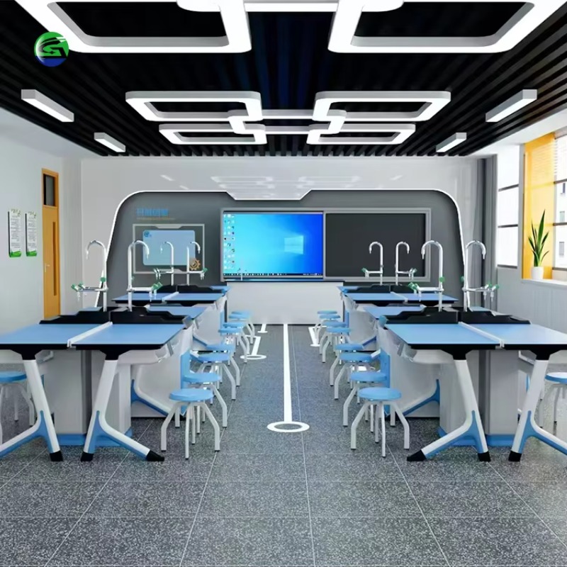Medical Lab Center - Piattaforma Esperimentale Moderna in Acciaio per